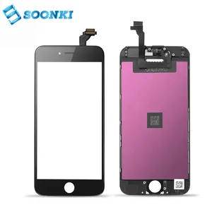 all mobile phone spare parts for iphone 6 lcd pantallas de celulares,mobile display combo for iphone 6g screen replacement