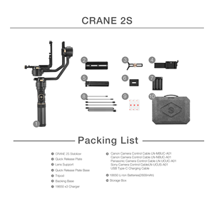 For Crane 2S/COMBO/PRO Handheld <b>Camera</b> Stabilizer <b>Gimbal</b> for DSLR Mirrorless High Quality Product - Product Image 3