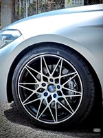 عجلات Xywheel الجديدة المصنوعة من سبائك الألومنيوم المطروقة من سلسلة Machine Series مقاس 18-22 بوصة 5x120 112 بتصميم 666M لسيارات BMW الفئة 3 و4 و5 و7 وM POWER SUV