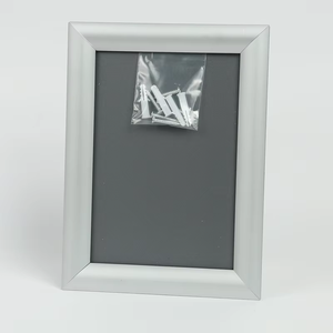 Hookei Durable Waterproof Rectangle Aluminum Extruded Snap <b>Frame</b> for Indoor Wall Poster <b>Mounting</b> Multiple Size Available - Product Image 1