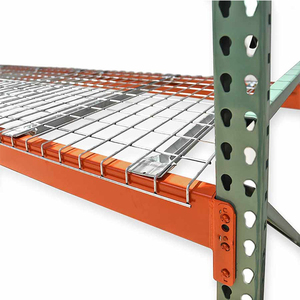 Pesante all'ingrosso professionale durevole di zinco magazzino cascata in acciaio Pallet <span class=keywords><strong>Rack</strong></span> di rete metallica ponte per Pallet <span class=keywords><strong>Rack</strong></span> di stoccaggio - Product Image 2