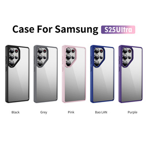 <span class=keywords><strong>Coque</strong></span> de téléphone <span class=keywords><strong>transparente</strong></span> antichoc pour <span class=keywords><strong>Samsung</strong></span> Galaxy S25 Ultra S25Edge S24 S23 FE <span class=keywords><strong>S22</strong></span> Plus <span class=keywords><strong>coque</strong></span> hybride en acrylique dur - Product Image 6