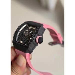 Limited Edition 3502 Luxury Fashion Skeleton Carbon Fiber Tourbillon <b>Automatic</b> Mechanical Watch, Suitable for Men and Women - Product Image 6