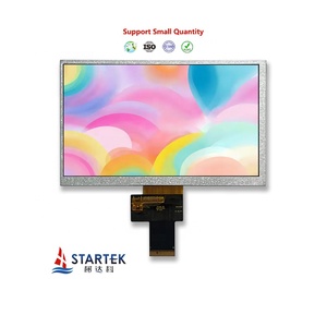 Hoge Helderheid 7 Inch 800*480 Resolutie Tft <span class=keywords><strong>Lcd</strong></span>-Scherm Met Lvds Interface Industriële <span class=keywords><strong>Lcd</strong></span>-Modules - Product Image 1