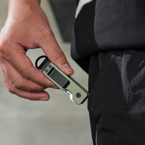 Nuevo llavero minimalista innovador llavero de Metal compacto ligero y portátil Administrador de llaves de aleación de aluminio - Product Image 5