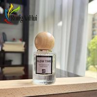 Bouteilles de parfum cylindriques en verre gravé à l'acide de 50 ml, à pulvérisation fine, avec vaporisateur doseur, en gros, en stock chez le fabricant