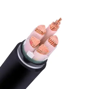 0,6/1KV 4 Core 95mm2 240mm2 Cu/XLPE/STA/PVC metro Cable de alimentación