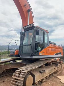 Doosan DX380LC-9C Used Crawler Excavator 38Ton Heavy Duty Construction Digger Orange Color <b>Track</b> Mounted - Product Image 1