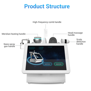 Upgrade 5 in 1 Hair <b>Scalp</b> Massage Hair Loss Treatment <b>Brush</b> with Hair Analyzer - Product Image 4