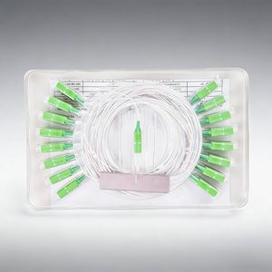 Divisor PLC de Fibra Óptica SC/APC 1x2 1x4 1x8 1x16 Tipo Tubo de Acero - Product Image 3