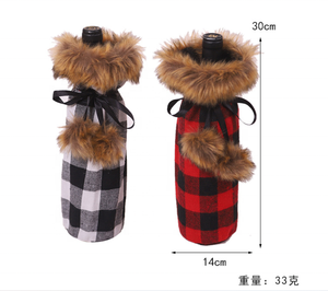 Christmas Decorations for Home <strong>Santa</strong> <strong>Claus</strong> <strong>Wine</strong> <strong>Bottle</strong> Cover Snowman Stocking Gift <strong>Holders</strong> Xmas Navidad Decor New Year
