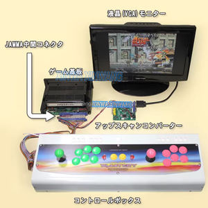 Carte <span class=keywords><strong>de</strong></span> conversion vidéo HCKJ-8200 5.2 sortie VGA CGA/YUV/EGA/RGB vers VGA HD LCD pour jeux d'arcade à monnayeur - Product Image 6
