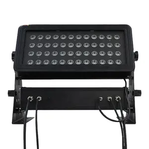 Factory Price Outdoor Flood Lighting 48pcs 3W LED Waterproof 48pcs 3w Rgbwa uv Led City Color Wash Light