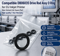 Joint torique compatible DB06035 pour tige de transmission d'imprimante jet d'encre CIJ, pièce de rechange neuve pour encre solvant, haute qualité, garantie 1 an
