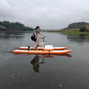 <span class=keywords><strong>Bicicleta</strong></span> Acuática Inflable Portátil para Actividades en el Mar y en el Lago. - Product Image 3