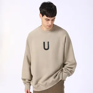 2024 özel özelleştirilmiş moda Crewneck gömlek OEM artı boyutu Oneck kazak HipHop tarzı erkek Crewneck gömlek