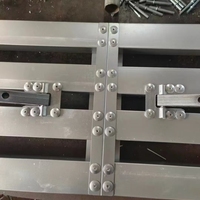 Échelles pliantes portables plate-forme de travail d'échafaudage en métal à hauteur réglable échafaudage d'échafaudage pour la décoration intérieure