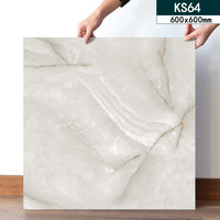 Baldosas de vinilo LVT de mármol de 2 mm y 600*600, adhesivas, de PVC, para el hogar, sala de exposiciones o tienda.