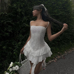 Abito Mini da Festa Sexy con Stampa Floreale e Schiena Scoperta, <span class=keywords><strong>Moda</strong></span> Femminile 2026 - Product Image 3