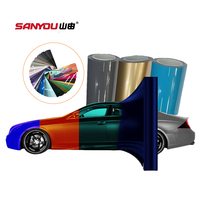 Film vinyle pour voiture de qualité supérieure, 300+ couleurs, PET, changement de couleur, modification complète de la carrosserie, anti-rayures, protection et décoration de la carrosserie