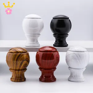 Thick plug Curtain decorative accessories Roman rod plastic products curtain art head Roman pole heal Roman rod fittings