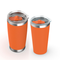 Couvercle de remplacement coulissant résistant aux éclaboussures, couvercle de gobelet de 10 pièces, 20 oz pour 16oz 20 oz 30oz