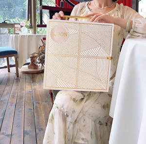 2026 New Designed Custom Luxury Cosmetic Recycled Customized <strong>Cardboard</strong> Paper <strong>Suitcase</strong> Stacking Coffee Mugs Gift Sets with Stand - Product Image 2