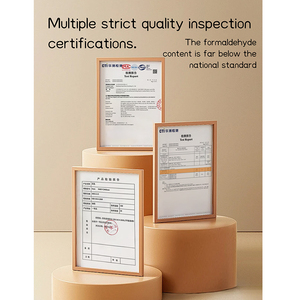 יוקרה רב-חתול מקורה וילה כלוב ידידותי לסביבה נושם מעץ מלא נשם סגנון מודרני שכבות מרובות - Product Image 6