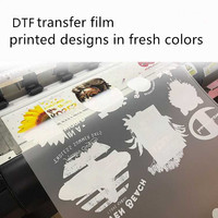 Rouleau de papier film DTF 30cmx100mètres, 2 rouleaux/boîte, design cool, vente en gros, impression jet d'encre par transfert thermique, en stock, expédition rapide en 1 jour