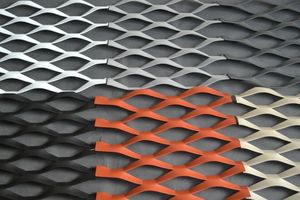 Light <strong>Metal</strong> Building Expanded Mesh Ceiling <strong>Grid</strong> 0.5-2mm Thickness Customizable - Product Image 5