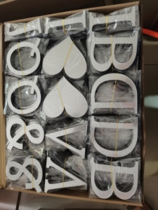 Autocollants miroir acryliques 26 lettres à prix d'usine - Décorations murales 3D alphabet, <span class=keywords><strong>décoration</strong></span> moderne DIY pour <span class=keywords><strong>la</strong></span> maison avec options personnalisées - Product Image 5