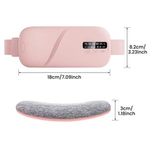 Cinturón uterino cálido con carga USB, compresa caliente menstrual Wonder, masaje cálido y vibratorio, cinturón uterino cálido. - Product Image 4