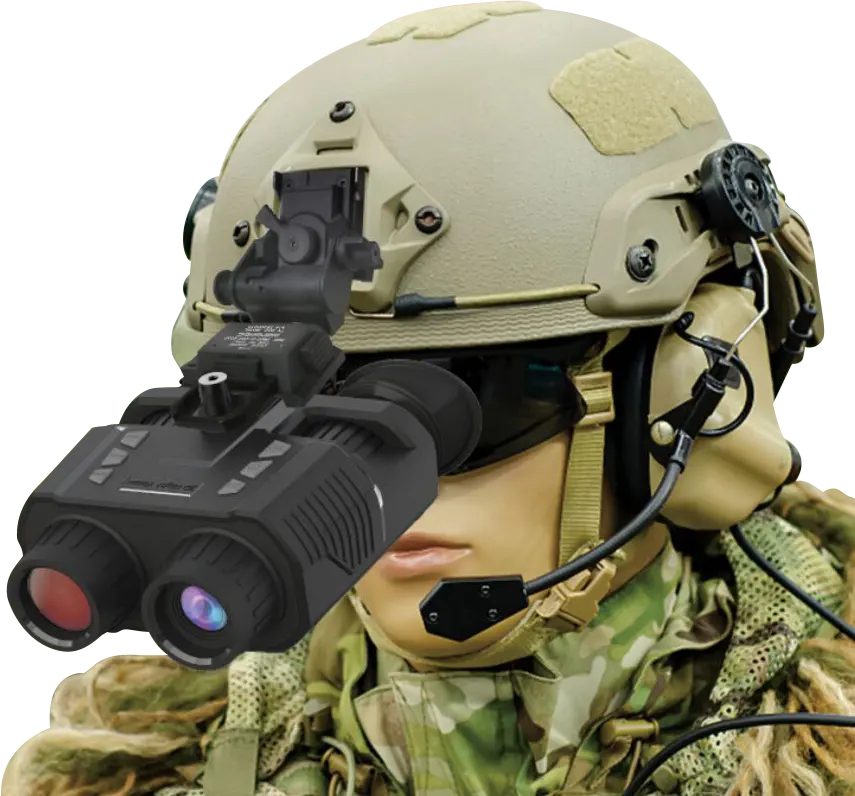 3D Portable Wide View Night Vision Binocular Helmet Mounted 7X Record Video Digital Infrared Night Vision Googles