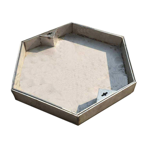 직사각형 보이지 않는 맨홀 커버 도시 커버 잠글 수 있는 맨홀 커버 - Product Image 4