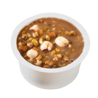 Pâte sucrée gourmet aux haricots mungo et aux graines de lotus en boîte pour adultes - Plats instantanés savoureux