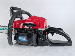 Motosierra de gasolina de 2 tiempos de 52cc 58cc, máquina industrial OEM de corte de madera de gran venta con barra guía de 18-20 pulgadas - Product Image 3