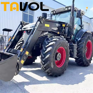140HP 150HP tracteur agricole avec pelle, chargeur, motoculteur, tarière, à l'épreuve du soleil, cabine - Product Image 3
