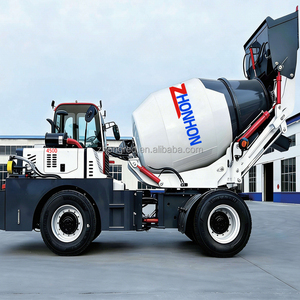 Camions mélangeurs à béton diesel mobiles à <span class=keywords><strong>prix</strong></span> avantageux avec bras de chargement automatique, capacité de 3 m3, camion mélangeur à béton autochargeant - Product Image 4