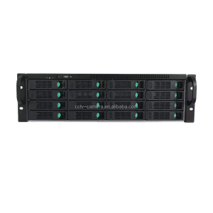 AI 지능형 인간의 모션 경보 감지 AC 240V 전원 3U 16 HDD Raid 8MP <span class=keywords><strong>128CH</strong></span> IVR 4K 스마트 128 CH <span class=keywords><strong>NVR</strong></span> - Product Image 2