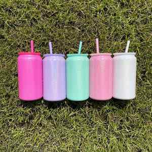 Paquete de 25 Vasos Personalizados con Logotipo Brillante y Luminoso para Sublimación, Vasos de Acero Inoxidable de 16 oz para Refrescos y Cerveza, Regalo para el Día de la Madre - Product Image 2