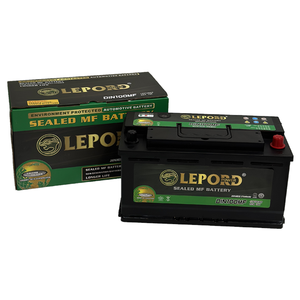 スーパープロスタートカーバッテリー韓国<span class=keywords><strong>12V</strong></span> DIN100 60038100ahアンペアカーバッテリー鉛酸メンテナンスフリードイツカーバッテリー - Product Image 1