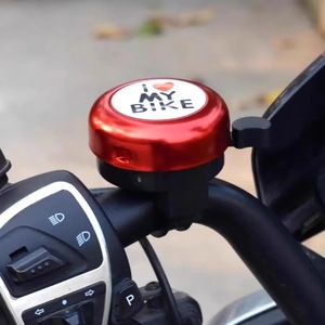 Sonnette de vélo VTT légère-110dB fort noir bleu rouge violet blanc ruban vélo guidon cloche vélo électrique - Product Image 2
