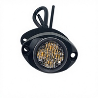 Superhelle Grüne Versteckte LED-Blitzleuchte ECE R10 R65 Zugelassen Auto-Warnleuchte Bernstein/Blau/Weiß/Rot IP69K 12W Neu