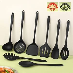 Bao Gồm Tất Cả 9-Mảnh Silicone Đồ Dùng Nhà Bếp Đặt Không Dính <span class=keywords><strong>Pan</strong></span> Và Nấu Ăn Muỗng Thực Phẩm Cấp Xẻng Cho Hộ Gia Đình Sử Dụng - Product Image 2