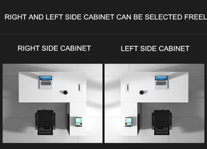 Lusso Moderno Ufficio Scrivania <span class=keywords><strong>MFC</strong></span>/MDF Mobili Per Ufficio A Forma di L Tavolo CEO - Product Image 6