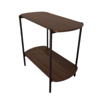 Table basse de rangement à 2 niveaux, vente en gros directe d'usine, nouveau style chinois, table décorative pour thé et café