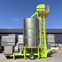 Mini séchoir à riz mobile pour l'agriculture séchoirs à grains d'amande et de maïs avec composants essentiels roulement de boîte de vitesses de moteur de moteur