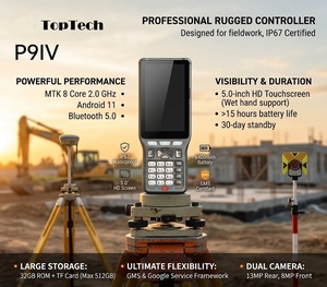 ตัวควบคุม TopTech GNSS RTK Rover P9IV ประสิทธิภาพสูง ระบบ Android 11 ทนทาน สำหรับเครื่องรับสัญญาณ RTK GNSS - Product Image 2