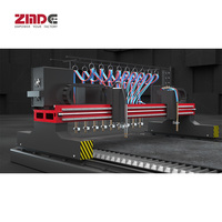 ZMDE Type portique acier structurel CNC flamme Plasma Cutter Machine CNC tôle découpeuse