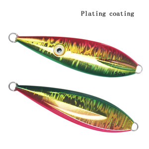 Señuelo de pesca de metal de 150g para pesca en el mar, lubina, caballa, pesca en barco, jigging lento - Product Image 3